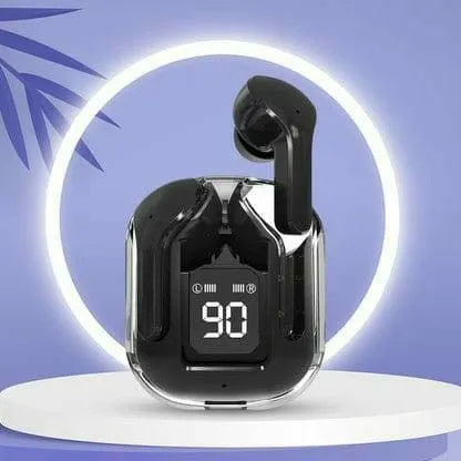 EARBUDS AIR 31 AIRPODS WIRELESS EARBUDS WITH CRYSTAL TRANSPARENT CASE WITH TYPE C CHARGING EARBUDS BLUETOOTH 5.3 | NEW MODEL