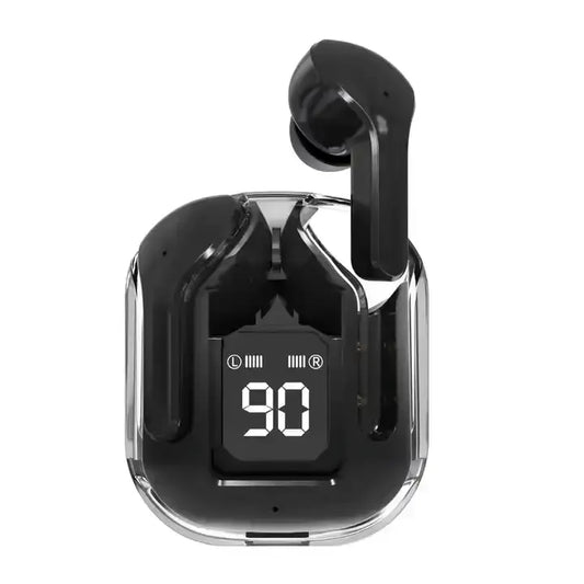 EARBUDS AIR 31 AIRPODS WIRELESS EARBUDS WITH CRYSTAL TRANSPARENT CASE WITH TYPE C CHARGING EARBUDS BLUETOOTH 5.3 | NEW MODEL